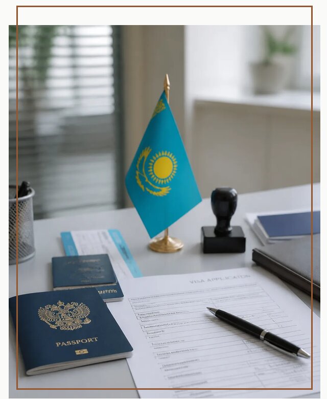 Оформление визы в Казахстан для поездки и работы в Озёрске