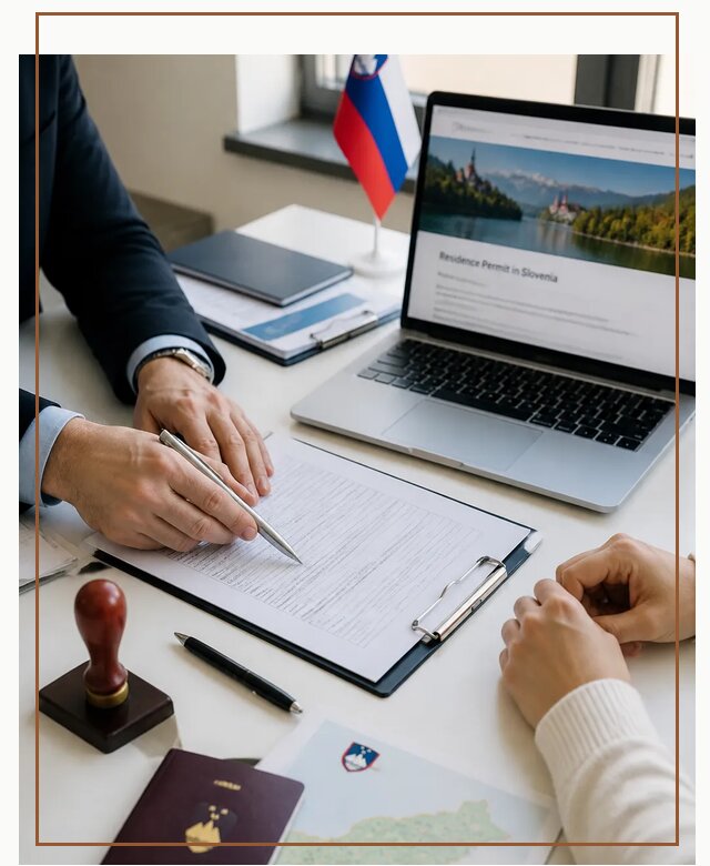Оформление вида на жительство в Словении под ключ в Озёрске