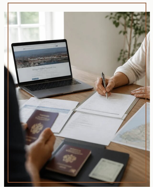 Оформление Digital Nomad и ВНЖ Португалии в Озёрске